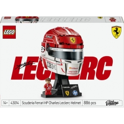 LEGO Editions 43014 Scuderia Ferrari HP Helmet – Charles Leclerc