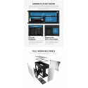 Lian Li A4-H20 PCIE 5.0, Mini-ITX korpus, hõbe Lian Li A4-H20 PCIE 5.0, Mini-ITX korpus, hõbe