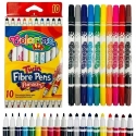 COLORINO KIDS kahe otsaga markerid (10 värvi), 13451PTR COLORINO KIDS kahe otsaga markerid (10 värvi), 13451PTR