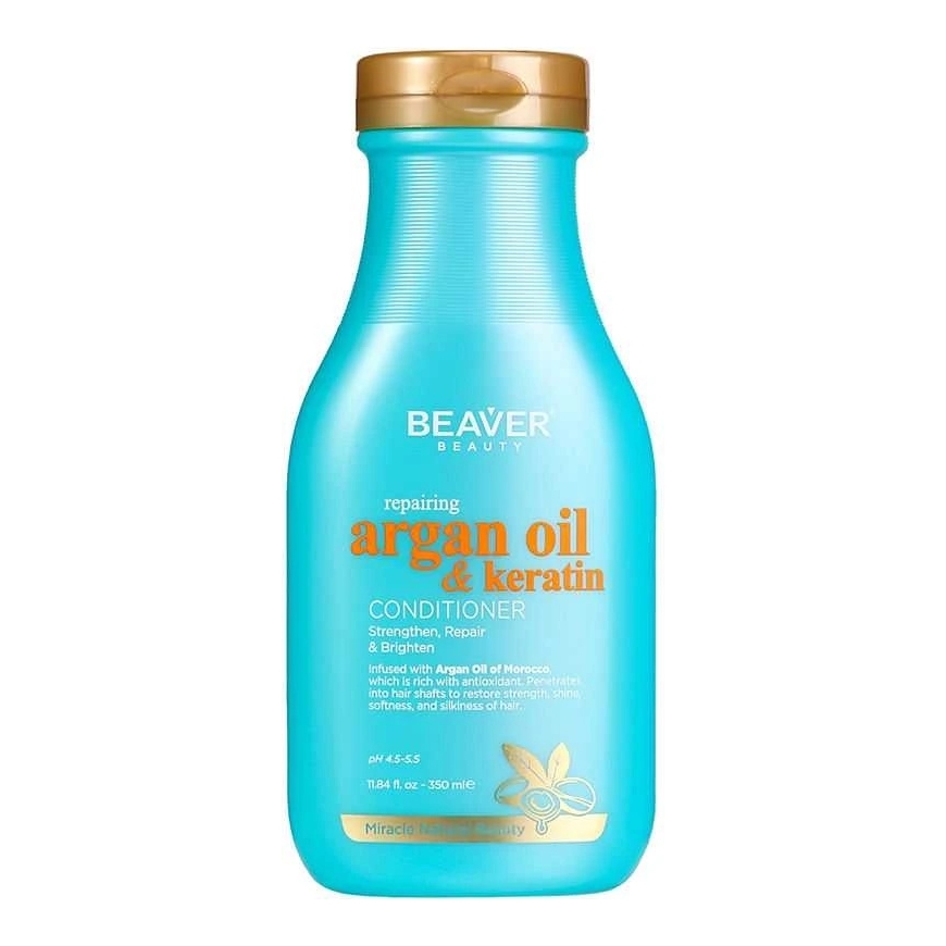 Beaver ARGAN OIL & KERATIN repairing conditioner 350 ml