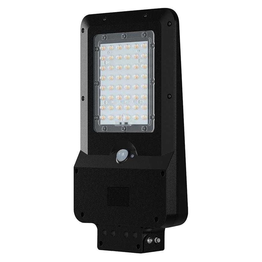 V-tac 20W LED tänavasüvistaja päikesepaneeli ja liikumisanduriga, must, 3000/4000/6000K, 140°x70° – 2