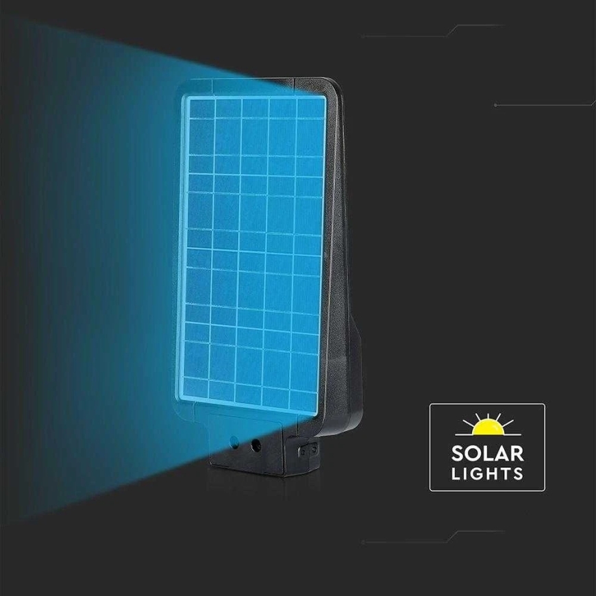 V-tac 20W LED tänavasüvistaja päikesepaneeli ja liikumisanduriga, must, 3000/4000/6000K, 140°x70° – 5