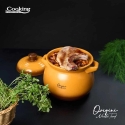CERAMIC POT WITH LID, 17X18 CM, 4.5 L, NICOLAI TAND, ORIGINI, COOKING BY HEINNER CERAMIC POT WITH LID, 17X18 CM, 4.5 L, NICOLAI TAND, ORIGINI, COOKING BY HEINNER
