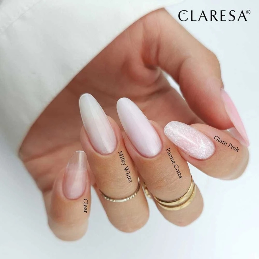 Activeshop Claresa Hard&Easy nagu laka 12g Panna Cotta (8) – 4