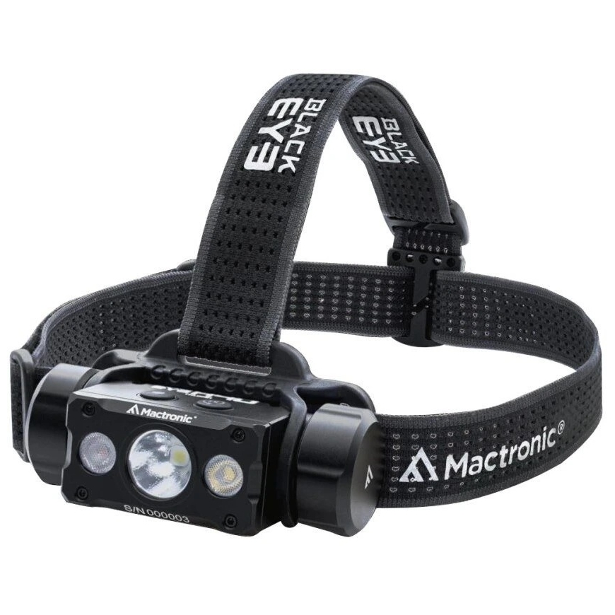 Mactronic 4000lm ladattava otsavalaisin Musta Eye H40 THL0061