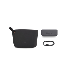 DJI Mic Mini 2S belaidis mikrofonas, 2 siųstuvai, imtuvas, įkrovimo dėžutė
