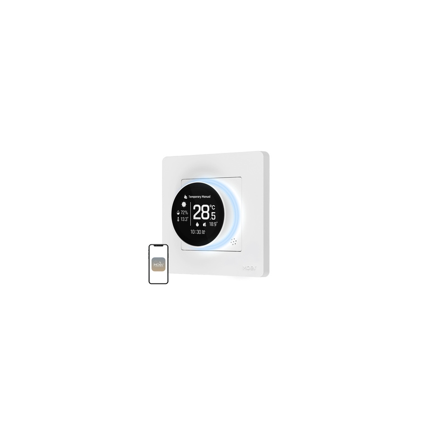 MOES ZHT-SR-GB ZigBee-termostaatti sähkölämmitykselle – 2