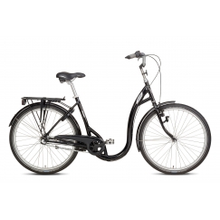 Helkama Senator 3v dviratis, 26" 47 cm, juodas