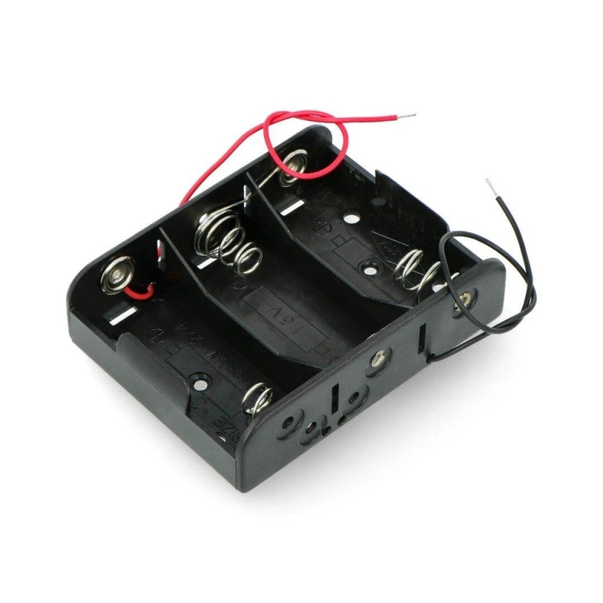 OEM battery holder for 3 C type batteries (R14)