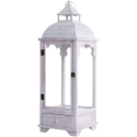 Myhome Lampion White Cubby 27 x 27 x 80 cm MY HOME Myhome Lampion White Cubby 27 x 27 x 80 cm MY HOME