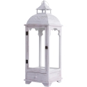Myhome Lampion White Cubby 27 x 27 x 80 cm MY HOME Myhome Lampion White Cubby 27 x 27 x 80 cm MY HOME
