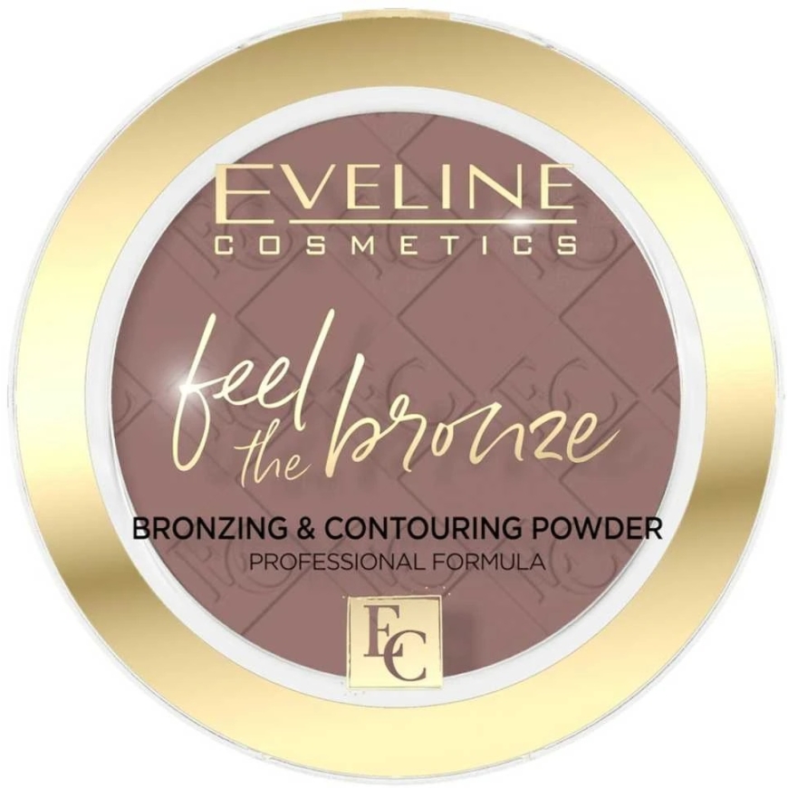 Šokoladinis pyragas Eveline Cosmetics Feel The Bronze 02, 4 g – 2