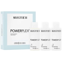 Selective Professional POWERPLEX Professional Tool Enhancing Effectiveness of Hair Technical Procedures 3x100ml