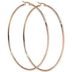 Troli Adjustable Bronze Earrings with Circles