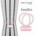 AmeliaHome Hamilton Aizkaru saites, rozā, 2 gab. AmeliaHome Hamilton Aizkaru saites, rozā, 2 gab.