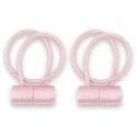 AmeliaHome Hamilton Curtain Tiebacks, Pink, 2 pcs AmeliaHome Hamilton Curtain Tiebacks, Pink, 2 pcs