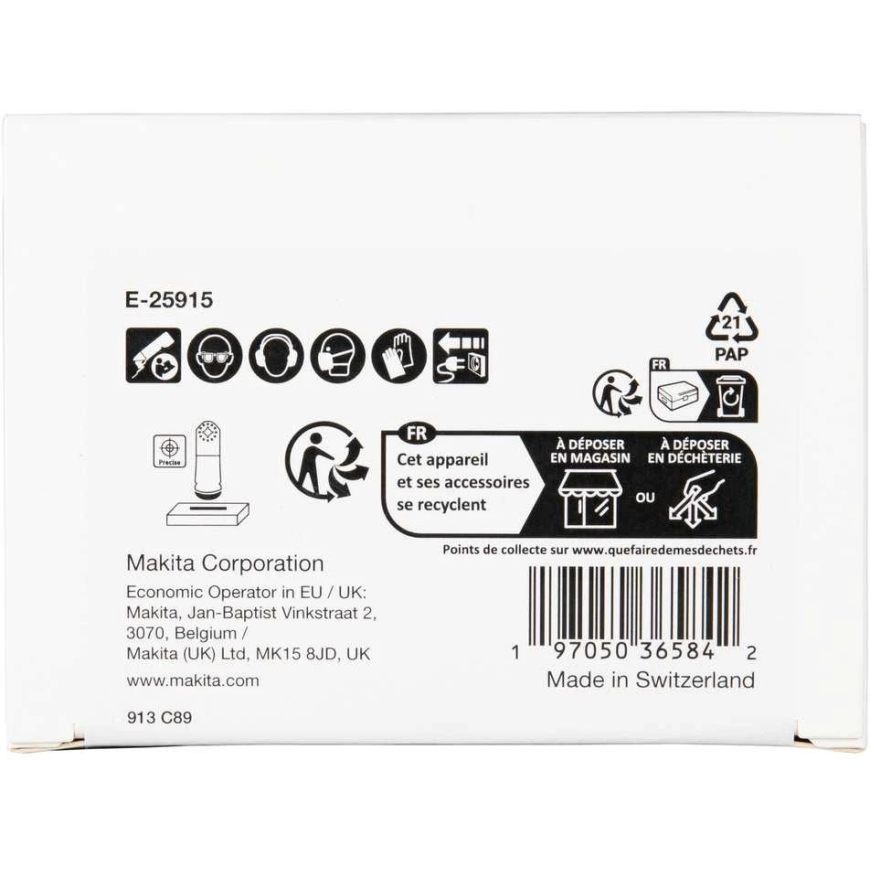 Makita Įgilinamieji pjovimo ašmenys 65mm TMA055 BIM, STARLOCK, Medis, 25 vnt. E-25915 TMA055 BIM, SL , Medis – 3