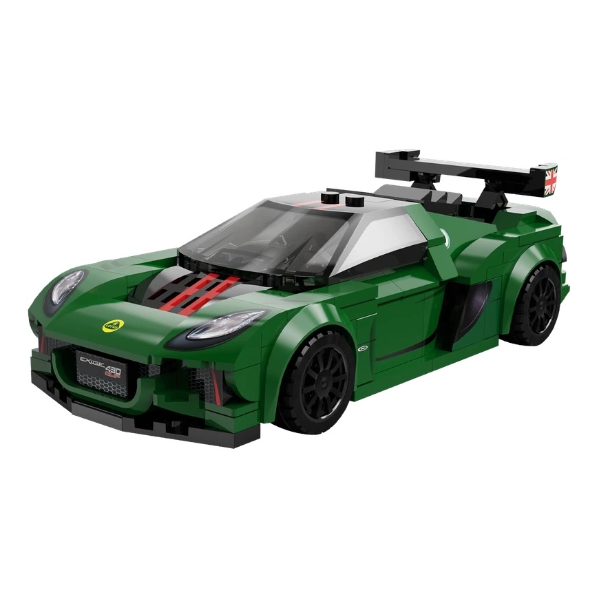 CaDA konstruktoru komplekts „Lotus Exige Cup 430“ sacīkšu automašīnai, 319 detaļas – 3