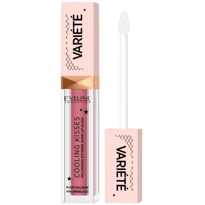 Eveline Cosmetics Variete Lip Gloss with Cooling Effect 05 New Romance 6.8ml