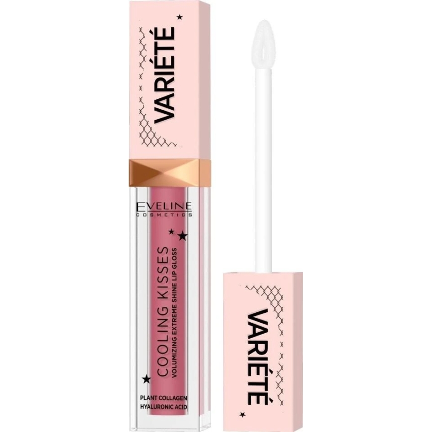 Eveline Cosmetics Variete lūpų spīdums ar dzesējošu efektu 05 Jauna Romance 6,8ml – 2