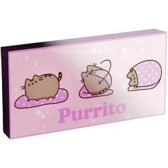 Pyramid Pusheen gaismas kanva