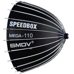 Softbokso Komplektas - SMDV Speedbox Mega 110 Deep 114 cm Baltas Bowens Tvirtinimas
