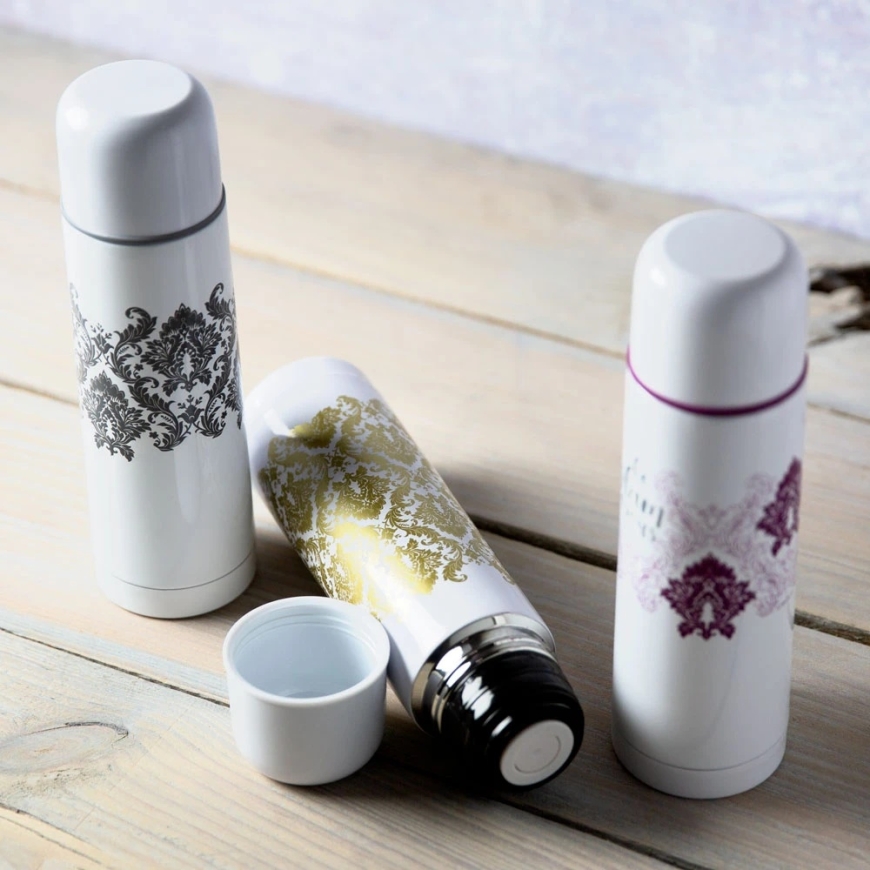 Glamour Thermos 500 ml in violet color AMBITION – 2