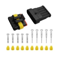 Oem Superseal 5-PIN-liitin täysi - 5PIN liitin + vastaanotin - vesitiivis liitin