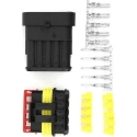 Oem Superseal 5-PIN jungtis pilna - 5PIN kištukas + lizdas - hermetiška jungtis Oem Superseal 5-PIN jungtis pilna - 5PIN kištukas + lizdas - hermetiška jungtis