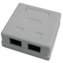 Datacom Technology As DATACOM Datu ligzda UTP CAT5E 2xRJ45 balta Datacom Technology As DATACOM Datu ligzda UTP CAT5E 2xRJ45 balta
