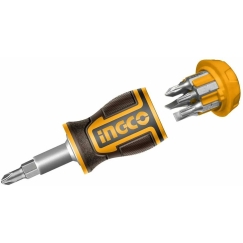 Ingco AKISDS0708 Мини 8-в-1 отвертка CrV