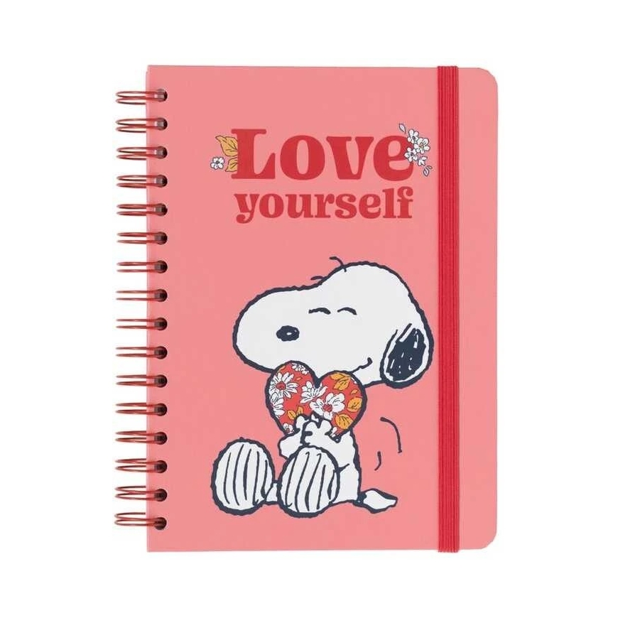 ERIK Snoopy Rakasta itseäsi A5 muistikirja