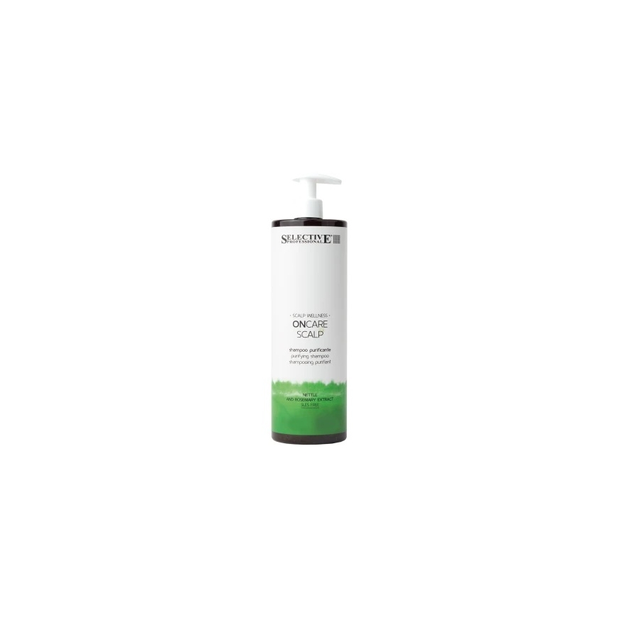 Selective Professional ON CARE SCALP PURIFYING valomasis šampūnas pleiskanotai galvos odai 950ml