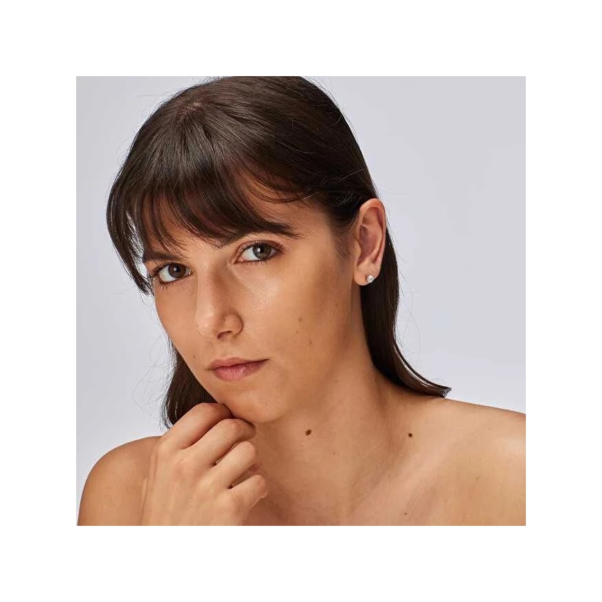Sagapo Dazzly SDZ47 earrings with clear crystal