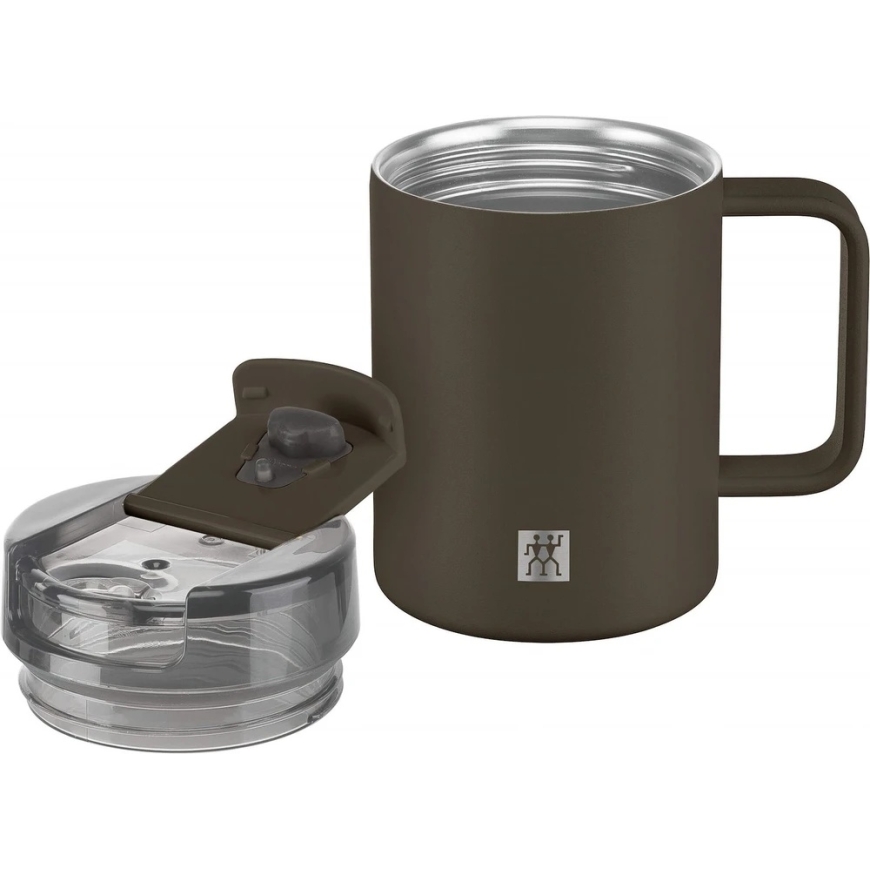 ZWILLING THERMO PLUS Termosmuki telineellä - 380ml, ruskea – 2