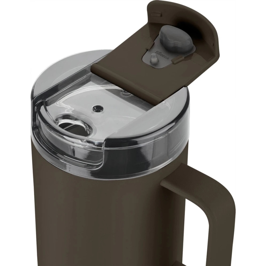 ZWILLING THERMO PLUS Termo puodelis su laikikliu - 380ml, ruda – 4