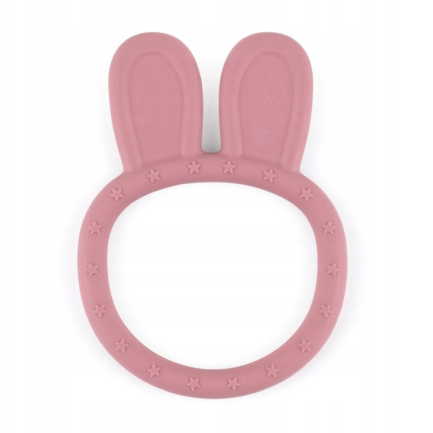 Petite&Mars Bunny - zuikio formos silikoninis dantukas – 4