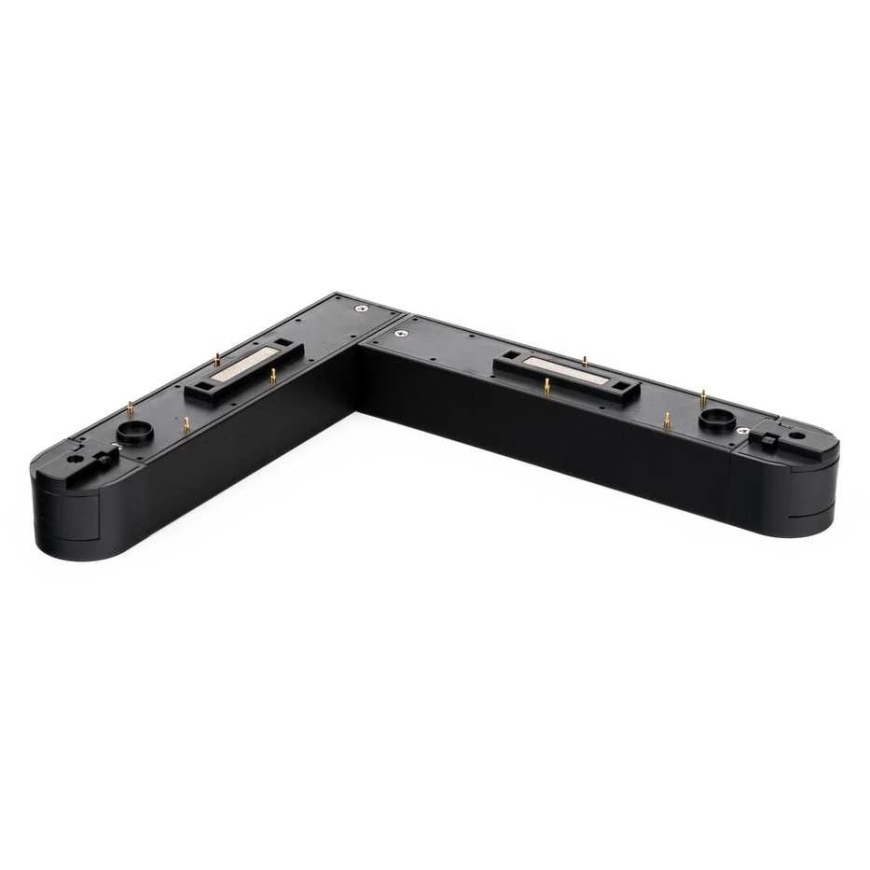 V-tac L-shaped connector for magnetic track systems, black – 2