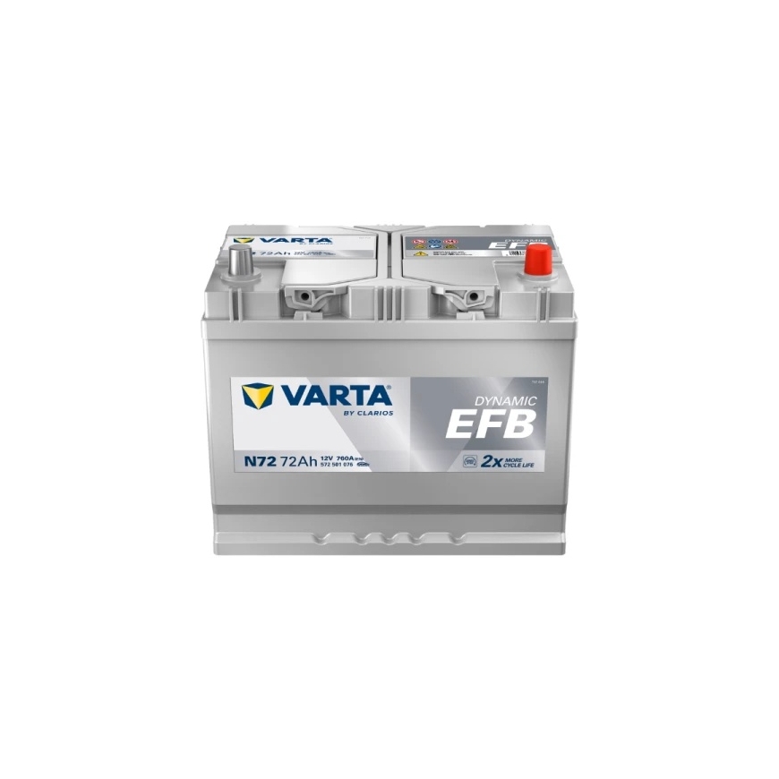 Varta Akumuliatorius 72 Ah 760 A EN 12V – 2