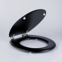 Beldray LA032355BFPEU7 Puu WC-istuin, Musta