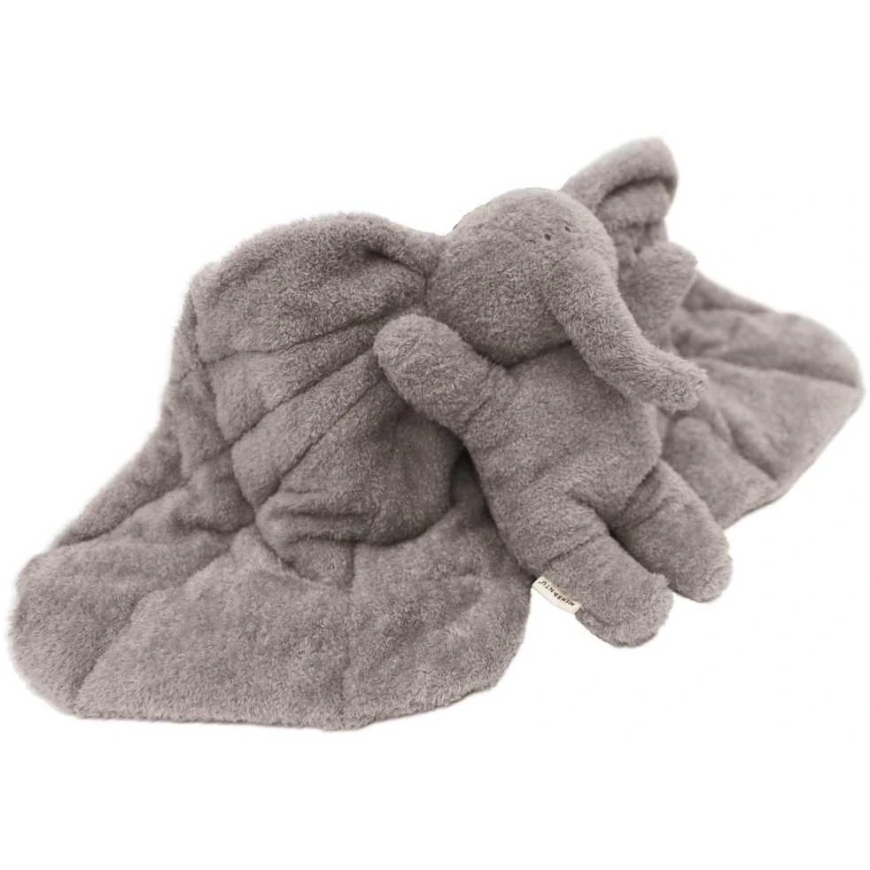 Membantu Kūdikio stabilizatorius, svertinis pliušinis žaislas - dramblys, pilkas 2kg – 2