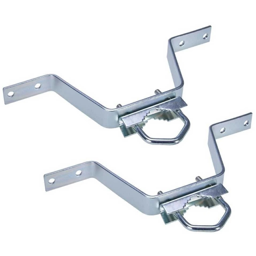 Wall-mounted pole holder 16 cm - 2 pcs.