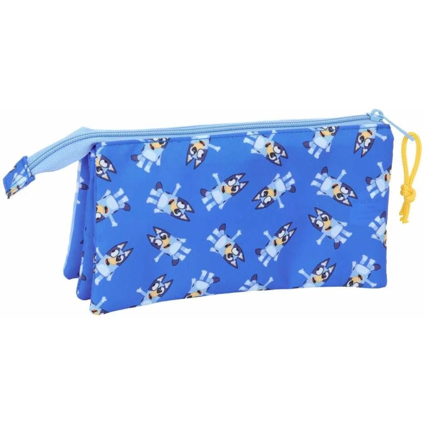 Safta Trigubas pencil case Bluey Let's play Blue 22 x 12 x 3 cm – 2