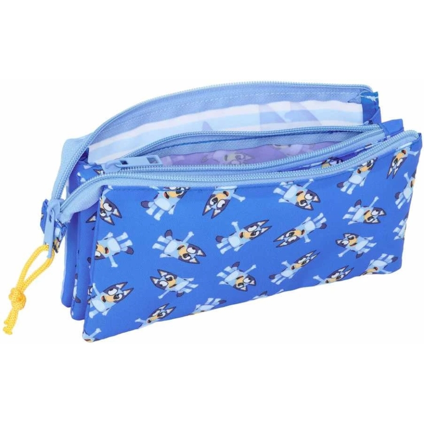 Safta Trigubas pencil case Bluey Let's play Blue 22 x 12 x 3 cm – 3