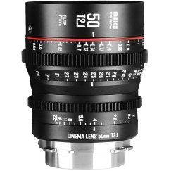 Lens - Meike MK 50mm T2.1 PL Mount S35, T2.1, 58cm focusing distance