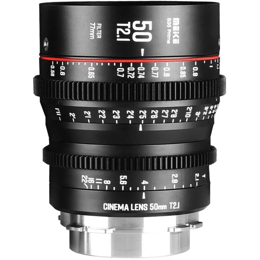 Objektiiv - Meike MK 50mm T2.1 PL Mount S35, T2.1, 58 cm teravustamiskaugus