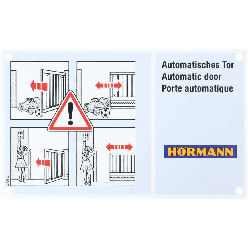 Hormann Lineamatic P 868Mhz BiSecure komplektas 500 kg stumdomiems vartams – 4