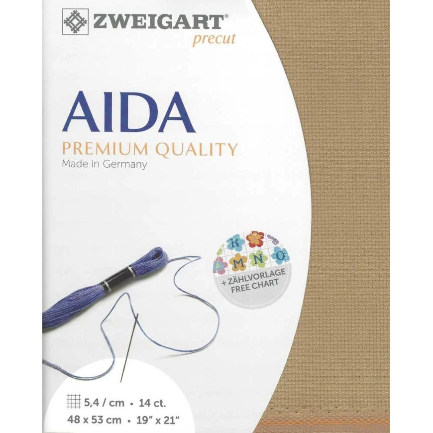 Zweigart Drobe Zweigart Sawitzki Iš anksto supjaustytas Stern-Aida 48x53 cm 37063004853 – 2