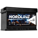NORDLINE Akumulators 60AH 12V 520A 241X175X175 NORDLINE Akumulators 60AH 12V 520A 241X175X175
