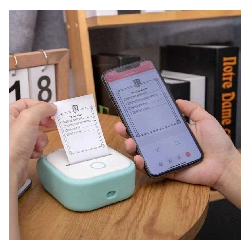 Липкая бумага Phomemo Baltas, пополняемая 3 рулонами, совместимая с Phomemo T02 / M02 PRO / M02X / Q12-RMS2 – 4